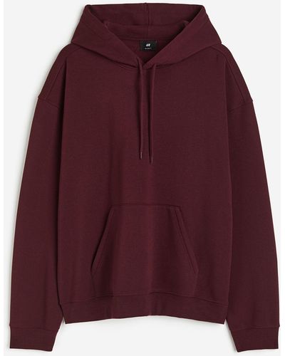 H&M Capuchonsweater - Rood