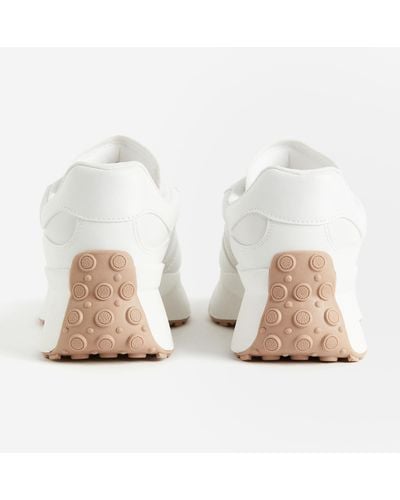 H&M Sneakers à semelle épaisse - Blanc