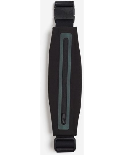 H&M Sac de ceinture running réfléchissant - Noir
