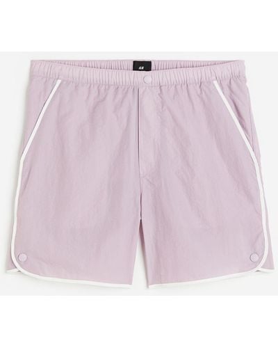 H&M Nylonshorts in Regular Fit - Pink