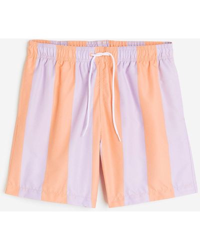 H&M Short de bain à motif - Rose