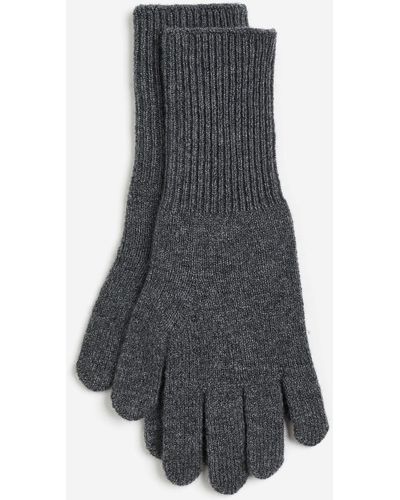 H&M Handschuhe aus Kaschmirmix - Grau