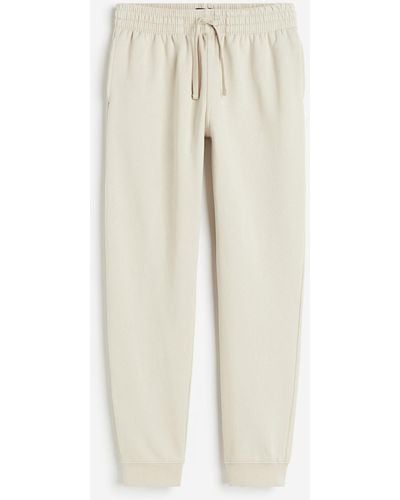 H&M Pantalon en molleton Regular Fit - Neutre