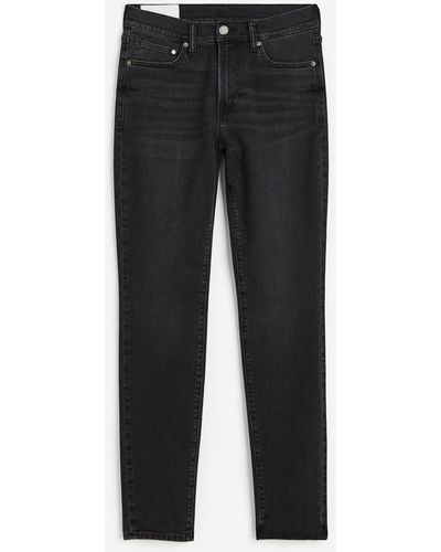 H&M Skinny Jeans - Schwarz