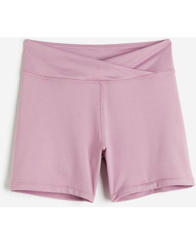 H&M SoftMoveTM Sport-Hotpants - Pink