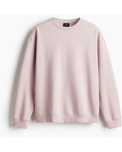 H&M Sweatshirt in Loose Fit - Pink