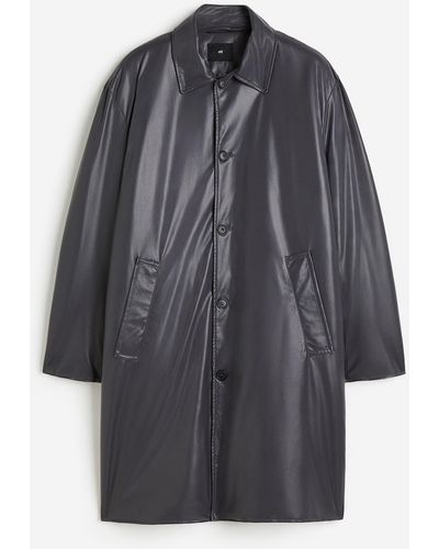 H&M Beschichteter Carcoat - Grau
