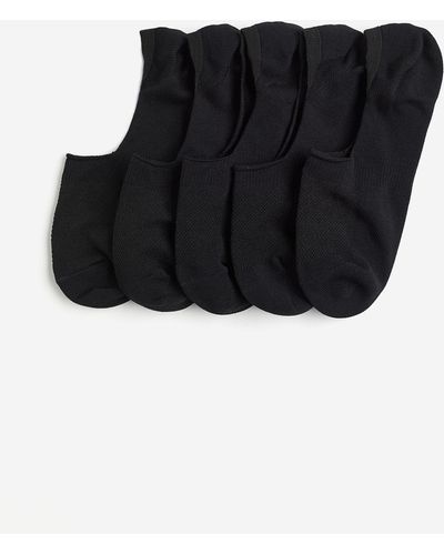 H&M Lot de 5 paires de chaussettes invisibles DryMove - Noir