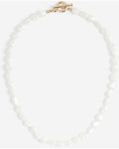H&M Perlenkette - Weiß