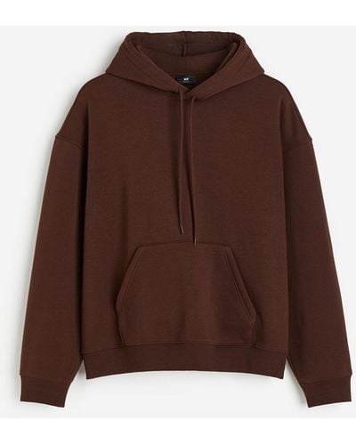 H&M Capuchonsweater - Bruin