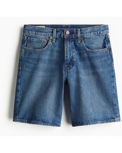 H&M 468 Stay Loose Shorts - Blauw
