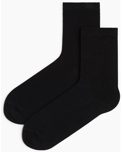 H&M Socken aus Bambusmischung - Schwarz