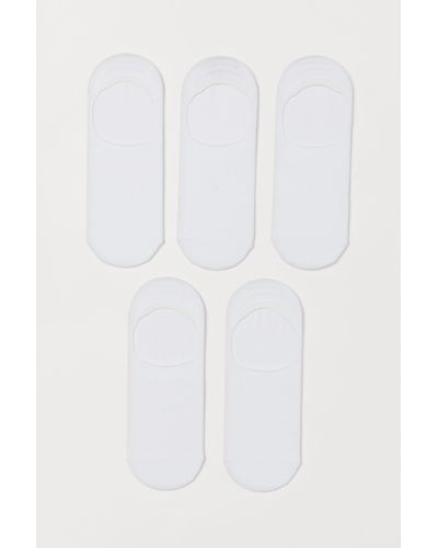 H&M 5er-Pack COOLMAX® -Socken - Weiß