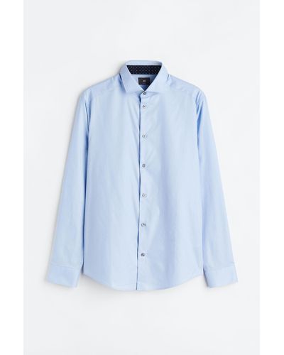 Chemises Bleu H&M pour homme | Lyst
