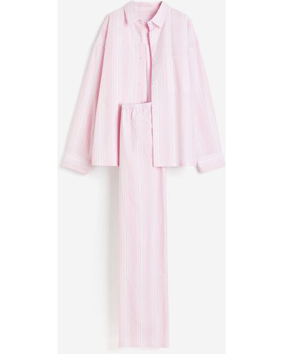 H&M Zweiteiliger Pyjama - Pink