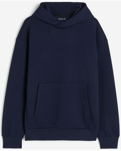 H&M DryMove Sport-Hoodie - Blau