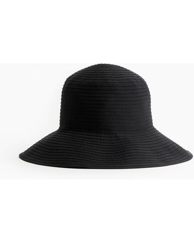 H&M Bucket Hat - Schwarz