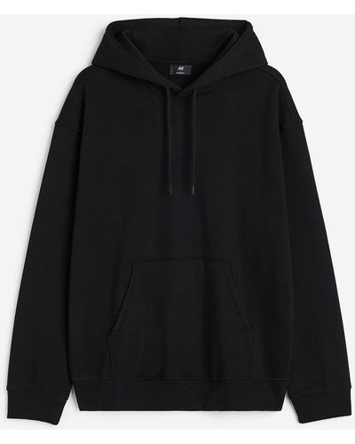 H&M Capuchonsweater - Zwart