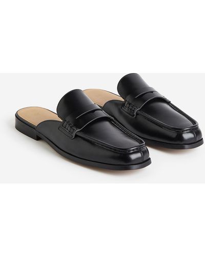 H&M Mules mocassins - Noir