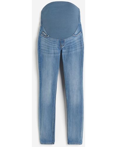 H&M MAMA Super Skinny Jeans - Blau