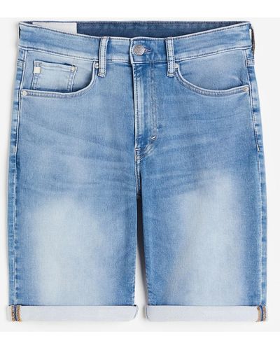 H&M Short en jean Hybrid Regular - Bleu
