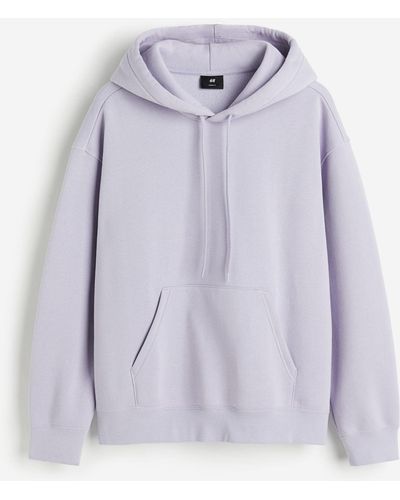 H&M Capuchonsweater - Paars