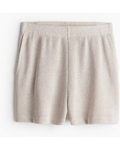 H&M Jerseyshorts - Natur