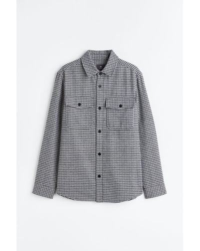 H&M Overshirt - Grijs