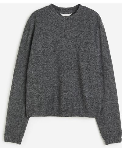 H&M Jerseyshirt - Grau