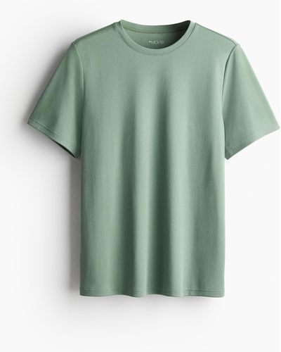 H&M DryMove Sportshirt - Grün