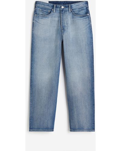 H&M Loose Jeans - Blau