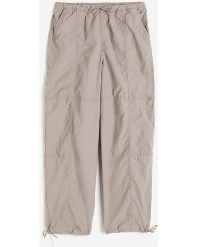 H&M Pantalon parachute en nylon - Multicolore