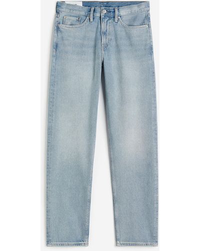 H&M Relaxed Jeans - Blau