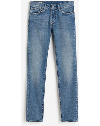 H&M 511tm Slim Jeans - Blauw