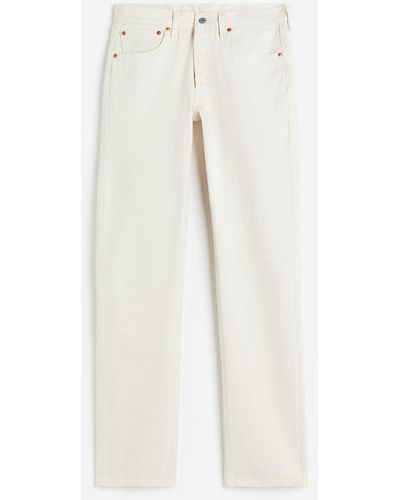 H&M 501 Original Jeans - Weiß