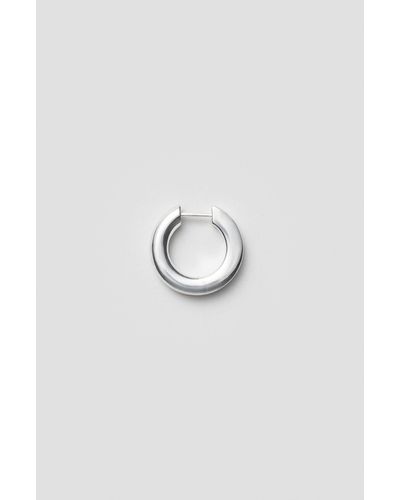 H&M Hoop-Ohrring aus Sterlingsilber - Blau