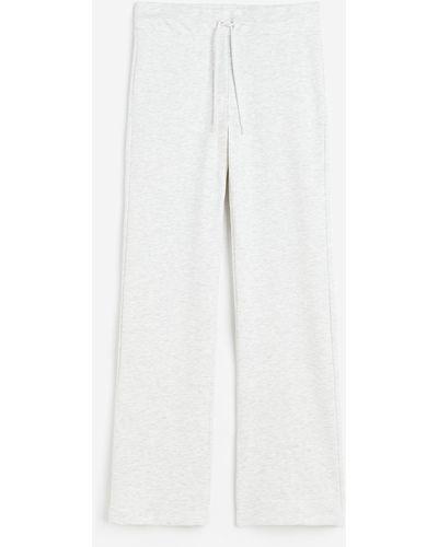 H&M Rechte joggers - Wit