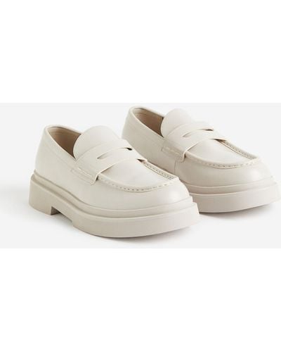 H&M Chunky Loafer - Weiß