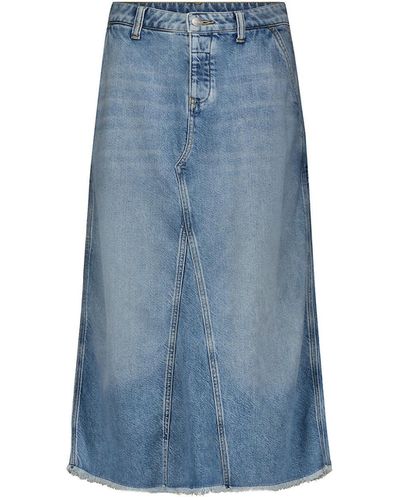 H&M Carpenter Skirt - Blau
