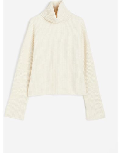 H&M Oversized Coltrui - Wit