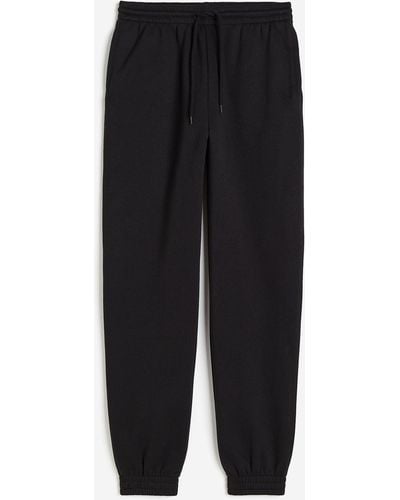 H&M Pantalon jogger taille haute - Noir