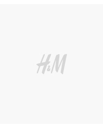 H&M Jeansjacke mit Schulterpolstern - Pink