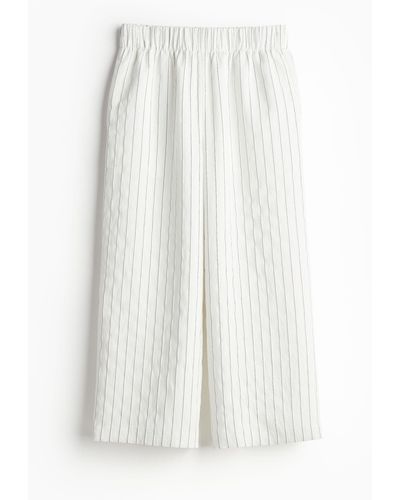 H&M Pull-on Culotte - Wit