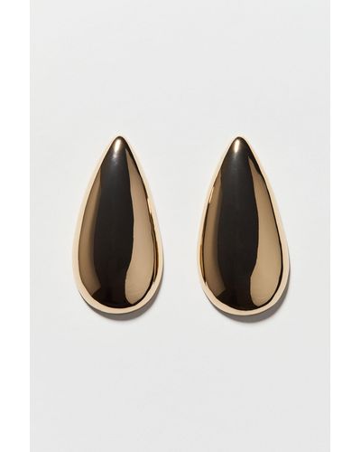 H&M Tropfenförmige Ohrringe - Schwarz