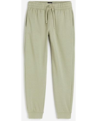 H&M Pantalon en molleton Regular Fit - Vert