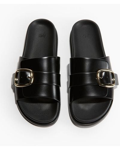 H&M Sandals - Noir