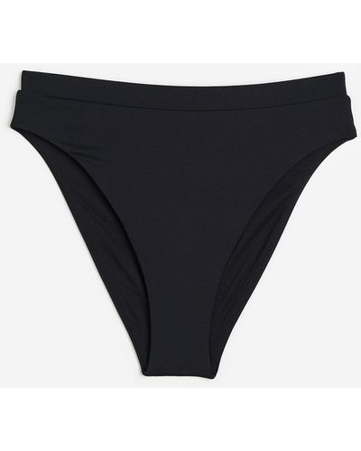 H&M Bikinibroekje Met Hoge Taille - Zwart