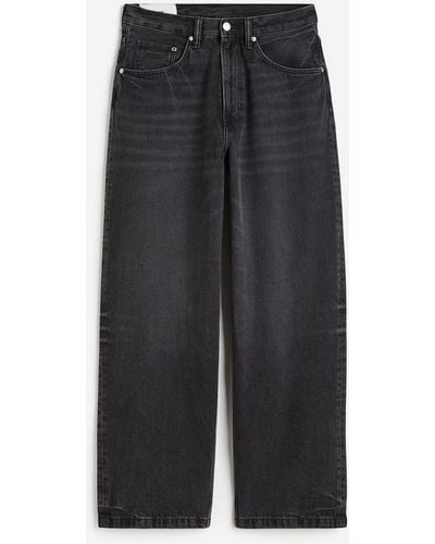 H&M Baggy Jeans - Noir