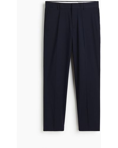 H&M Pantalon de costume Regular Fit - Bleu