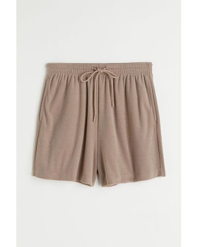 H&M Shorts aus Frottee - Mehrfarbig